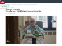 Bild zum Artikel: 'Fledermaus aus der Hölle': 90-jährige Patientin überlebt Coronavirus