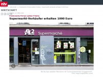 Bild zum Artikel: Frankreichs Firmen zahlen Prämie: Supermarkt-Verkäufer erhalten 1000 Euro