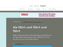 Bild zum Artikel: Sie fährt und fährt und fährt