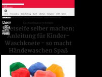 Bild zum Artikel: So macht Händewaschen Spaß