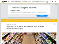 Bild zum Artikel: Wegen Corona-Krise: Supermärkte in Deutschland wollen Beschäftigten Sonderprämien zahlen