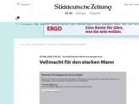 Bild zum Artikel: Verschärfung des Infektionsschutzgesetzes: Vollmacht für den starken Mann