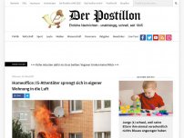 Bild zum Artikel: Homeoffice: IS-Attentäter sprengt sich in eigener Wohnung in die Luft