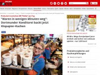 Bild zum Artikel: 'Waren in wenigen Minuten weg': Dortmunder Konditorei backt jetzt Klopapier-Kuchen