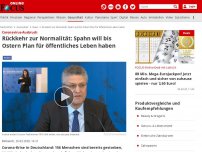 Bild zum Artikel: Rückkehr zur Normalität: Spahn will bis Ostern Plan für öffentliches Leben haben