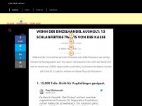 Bild zum Artikel: Wenn der Einzelhandel ausholt: 13 schlagfertige Tweets von der Kasse