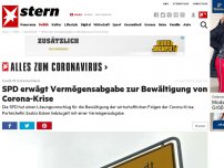 Bild zum Artikel: Covid-19 in Deutschland: SPD erwägt Vermögensabgabe zur Bewältigung von Corona-Krise