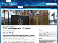 Bild zum Artikel: EuGH: Alle EU-Staaten hätten Flüchtlinge aufnehmen müssen