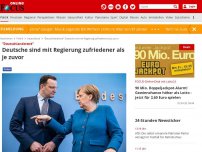 Bild zum Artikel: 'Deutschlandtrend' - Deutsche sind mit Regierung zufriedener als je zuvor