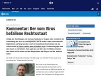 Bild zum Artikel: Kommentar: Der vom Virus befallene Rechtsstaat