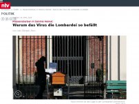 Bild zum Artikel: Massensterben in Salvinis Heimat: Warum das Virus die Lombardei so befällt