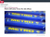 Bild zum Artikel: Nicht nur gewerbliche Kunden: Metro will seine Türen für alle öffnen