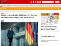 Bild zum Artikel: Analyse - Merkel in blendender Spätform: Als Corona-Kanzlerin zeigt sie plötzlich neue Seiten