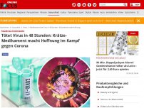 Bild zum Artikel: Ivermectin - Tötet Virus binnen 48 Stunden: Kopflausmedikament macht Hoffnung im Kampf gegen Corona