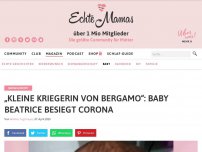 Bild zum Artikel: „Kleine Kriegerin von Bergamo“: Baby Beatrice besiegt Corona