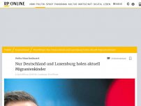 Bild zum Artikel: Heiko Maas bedauert: Nur Deutschland und Luxemburg holen aktuell Migrantenkinder