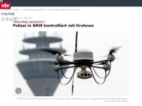 Bild zum Artikel: 'Keine Bilder gespeichert': Polizei in NRW kontrolliert mit Drohnen