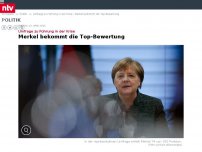 Bild zum Artikel: Umfrage zu Führung in der Krise: Merkel bekommt die Top-Bewertung