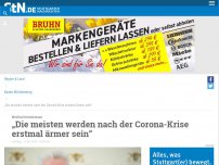 Bild zum Artikel: Winfried Kretschmann: Die meisten werden nach Corona-Krise erstmal ärmer sein