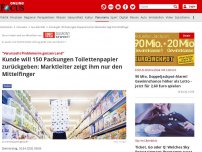 Bild zum Artikel: Adelaide - „Habe ihm den gezeigt“: Verkäufer sauer: Kunde will 150 Packungen Klopapier umtauschen