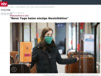 Bild zum Artikel: Maskenpflicht in Jena: 'Neun Tage keine einzige Neuinfektion'