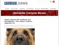 Bild zum Artikel: Mann schiesst mit Armbrust auf Diensthund – Tier schwer verletzt – Angreifer tot