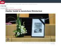 Bild zum Artikel: Nach Tod von Thomas Schäfer: Zweiter Suizid in hessischem Ministerium