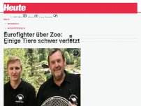 Bild zum Artikel: Eurofighter über Zoo: Einige Tiere schwer verletzt