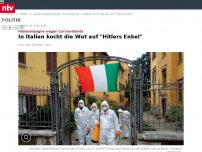 Bild zum Artikel: Hasskampagne wegen Corona-Bonds: In Italien kocht die Wut auf 'Hitlers Enkel'