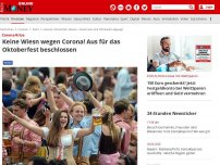 Bild zum Artikel: Corona-Krise - Bericht: Münchner Oktoberfest wird abgesagt
