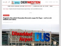 Bild zum Artikel: Flughafen Düsseldorf: Ramadan-Reisende sorgen für Ärger – weil sie sich DARAN nicht halten