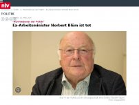 Bild zum Artikel: 'Rummelboxer der Politik': Ex-Arbeitsminister Norbert Blüm ist tot