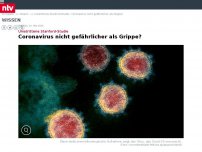 Bild zum Artikel: Umstrittene Stanford-Studie: Coronavirus nicht gefährlicher als Grippe?
