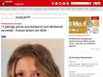 Bild zum Artikel: Polizeipräsidium Rostock - Öffentlichkeitsfahndung nach vermisster 11-Jähriger