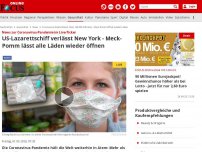 Bild zum Artikel: News zur Coronavirus-Pandemie im Live-Ticker - Virologe zerpflückt Sommer-Theorie - erster Erfolg mit Ebola-Medikament macht Hoffnung