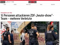 Bild zum Artikel: 15 Personen attackieren ZDF-Fernsehteam – mehrere Verletzte