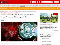 Bild zum Artikel: 'Unmöglich, dass Virus sich reaktiviert' - Riesen-Irrtum bei Südkorea-Studie: Doch keine Doppel-Infizierung mit Covid-19