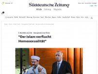 Bild zum Artikel: Homophobie in der Türkei: 'Der Islam verflucht Homosexualität'