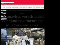 Bild zum Artikel: Coronavirus verschleiert?