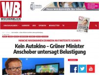 Bild zum Artikel: Kein Autokino – Grüner Minister Anschober untersagt Belustigung