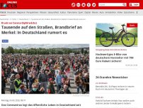 Bild zum Artikel: Druck vor Corona-Gipfel wächst - Tausende auf den Straßen, Brandbrief an Merkel: In Deutschland rumort es