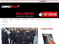 Bild zum Artikel: Utes Morgenmagazin, 4.5.: Gewalt bei Pirna-Demo – 20 Polizisten ringen Behinderten nieder