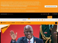 Bild zum Artikel: Ziege und Papaya positiv auf Corona getestet? - Tansanias Präsident verhöhnt Westen