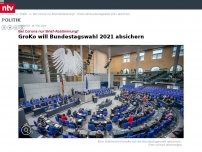 Bild zum Artikel: Bei Corona nur Brief-Abstimmung?: GroKo will Bundestagswahl 2021 absichern