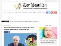 Bild zum Artikel: Missverständnis: Bundesliga soll am 15. Mai 2021 fortgesetzt werden und nicht dieses Jahr