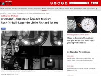 Bild zum Artikel: Im Alter von 87 Jahren - Im Alter von 87 Jahren: Rock-'n'-Roll-Legende Little Richard ist tot