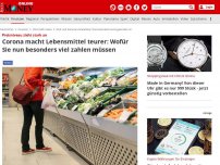 Bild zum Artikel: Frische Lebensmittel drastisch teurer - Zucchini 92 Prozent teurer: Pandemie macht Obst und Gemüse unbezahlbar