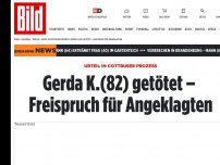 Bild zum Artikel: Urteil in Cottbuser Prozess - Oma Gerda (82) getötet – Freispruch für Angeklagten!