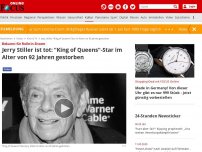 Bild zum Artikel: Bekannt für Rolle in 'King of Queens' - 'King of Queens'-Star Jerry Stiller ist tot