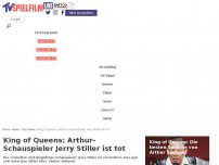 Bild zum Artikel: King of Queens: Arthur-Schauspieler Jerry Stiller ist tot